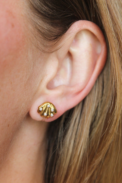 Ciel: Gold Clip-On Earring Stud *LIMITED*