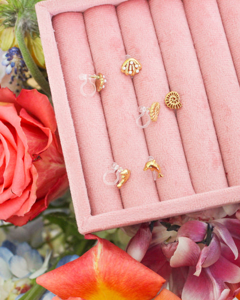 Michelle: Gold Clip-On Earring Stud *LIMITED* (Copy)