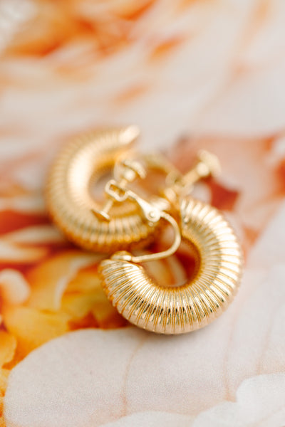 Nova: Gold Clip-On Earring
