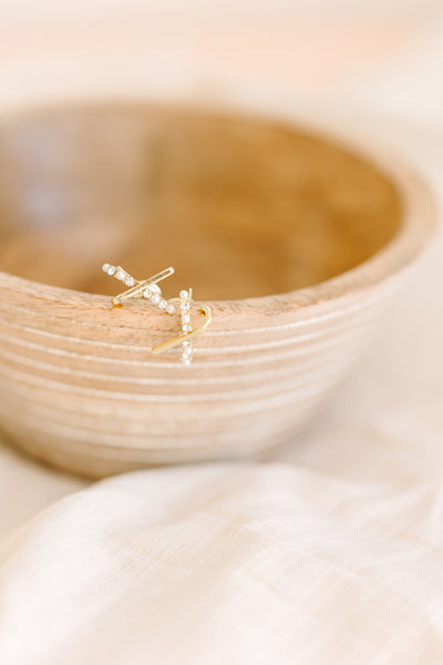 Millie: Gold Clip-On Earring