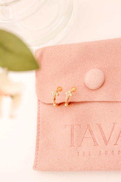 Mary: Gold Clip-On Earring