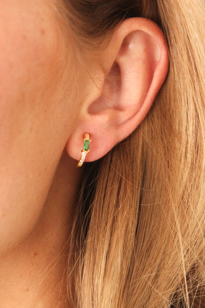 Avery: Gold Press-On, Clip-On Earring