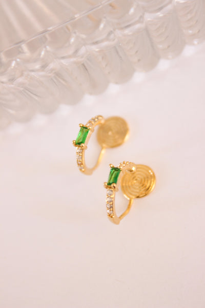 Avery: Gold Press-On, Clip-On Earring