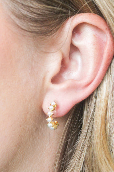 Julie: Gold Clip-On Earring 16mm *LIMITED*