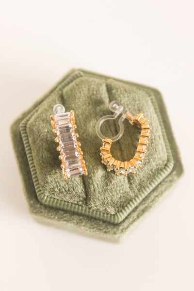 Victoria: Gold Clip-On Earring 18mm *LIMITED*