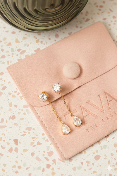 Becky: Clip-On Resin Earrings