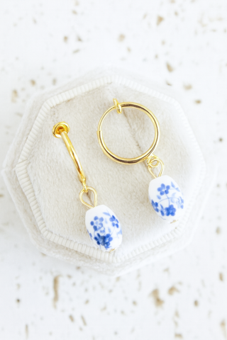 Rowyn: Gold Springback, Clip-On Earring