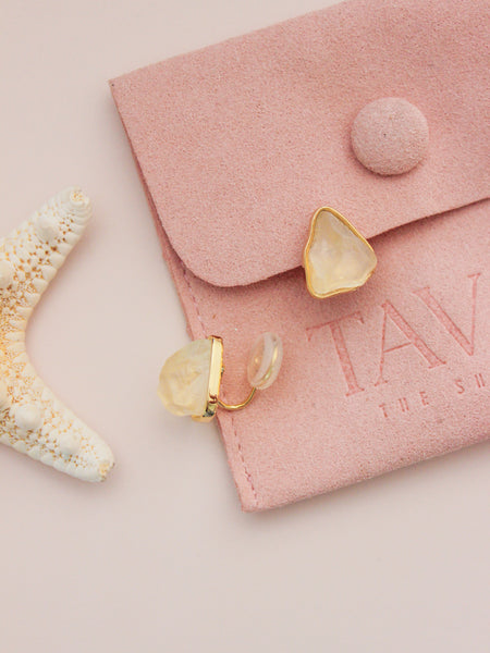 Georgia: Gold Clip-On Earring