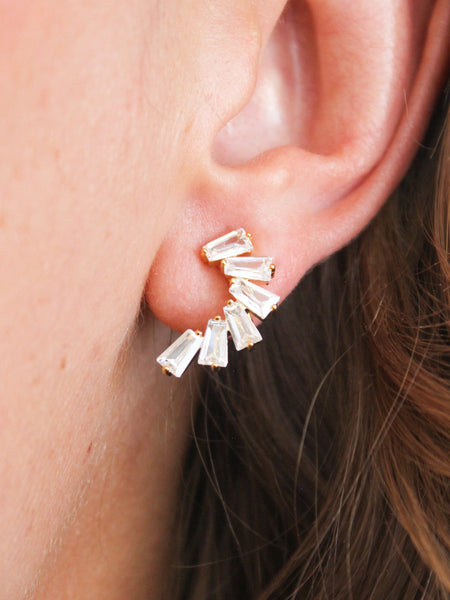 Nancy: Gold Clip-On Earring