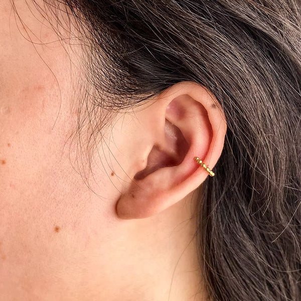 Bubble Hoop Ear Cuff