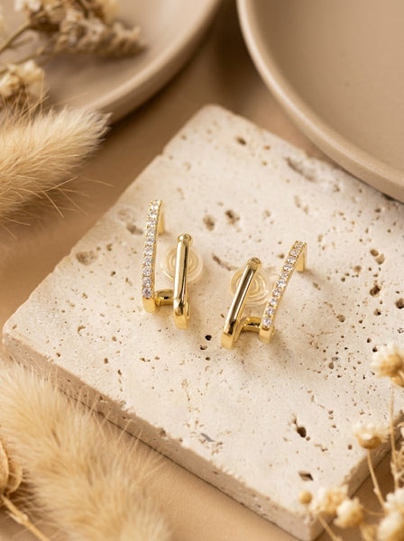 Coco: Gold Clip-On Earring