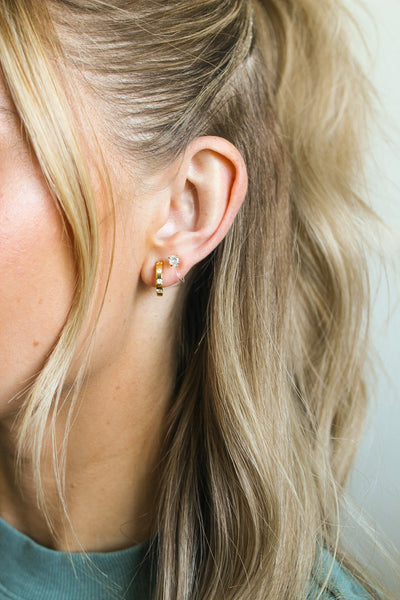 Eloise: Gold Clip-On Earring