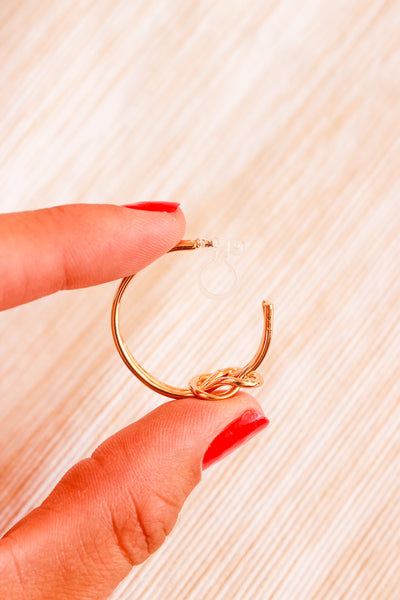 Eden: Gold Clip-On Earring 27mm