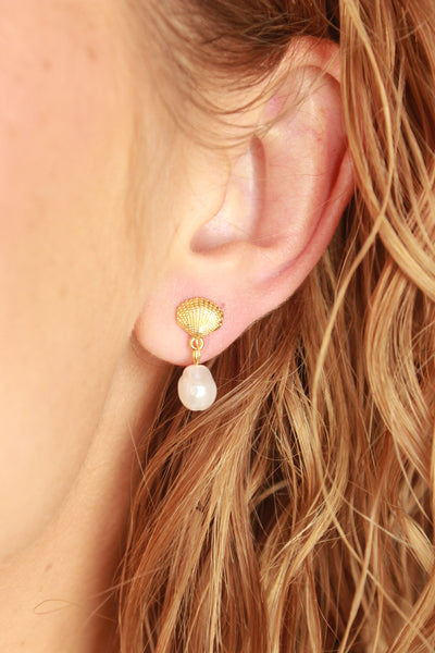 Sophie: Gold Press-On, Clip-On Earring