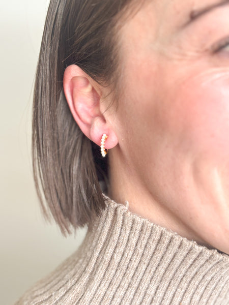 Camille: Gold Clip-On Earring
