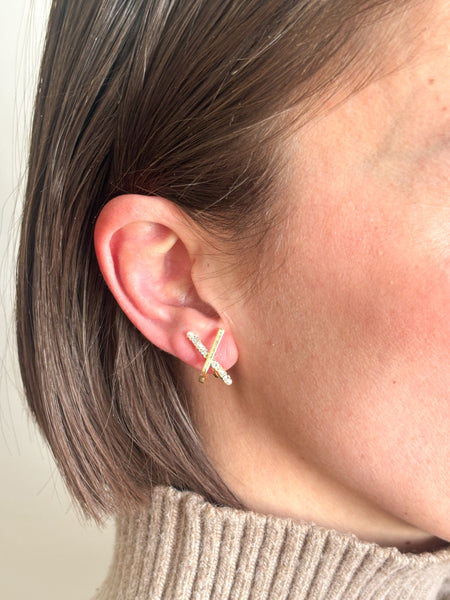 Millie: Gold Clip-On Earring