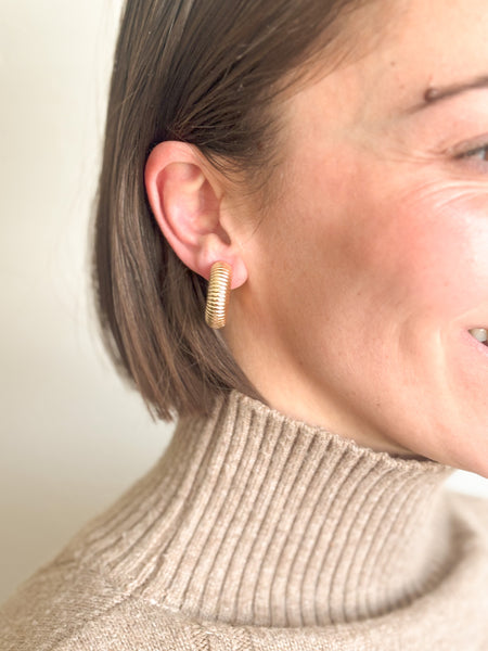 Nova: Gold Clip-On Earring