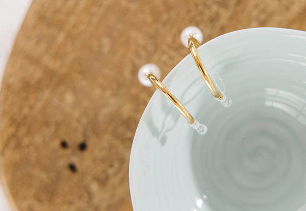 Pearl - Clip-On Earrings