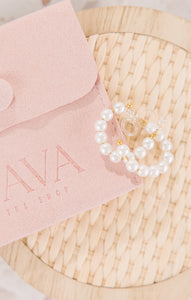 Sandy: 22MM Gold Clip-On Earrings