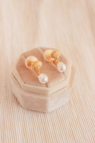 Sophie: Gold Press-On, Clip-On Earring