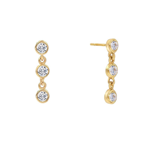 Eliza: Gold Pierced