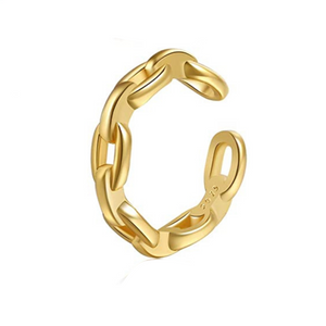 Gold Chain Link Ear Cuff