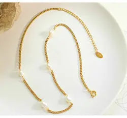 Pearl - Gold Necklace