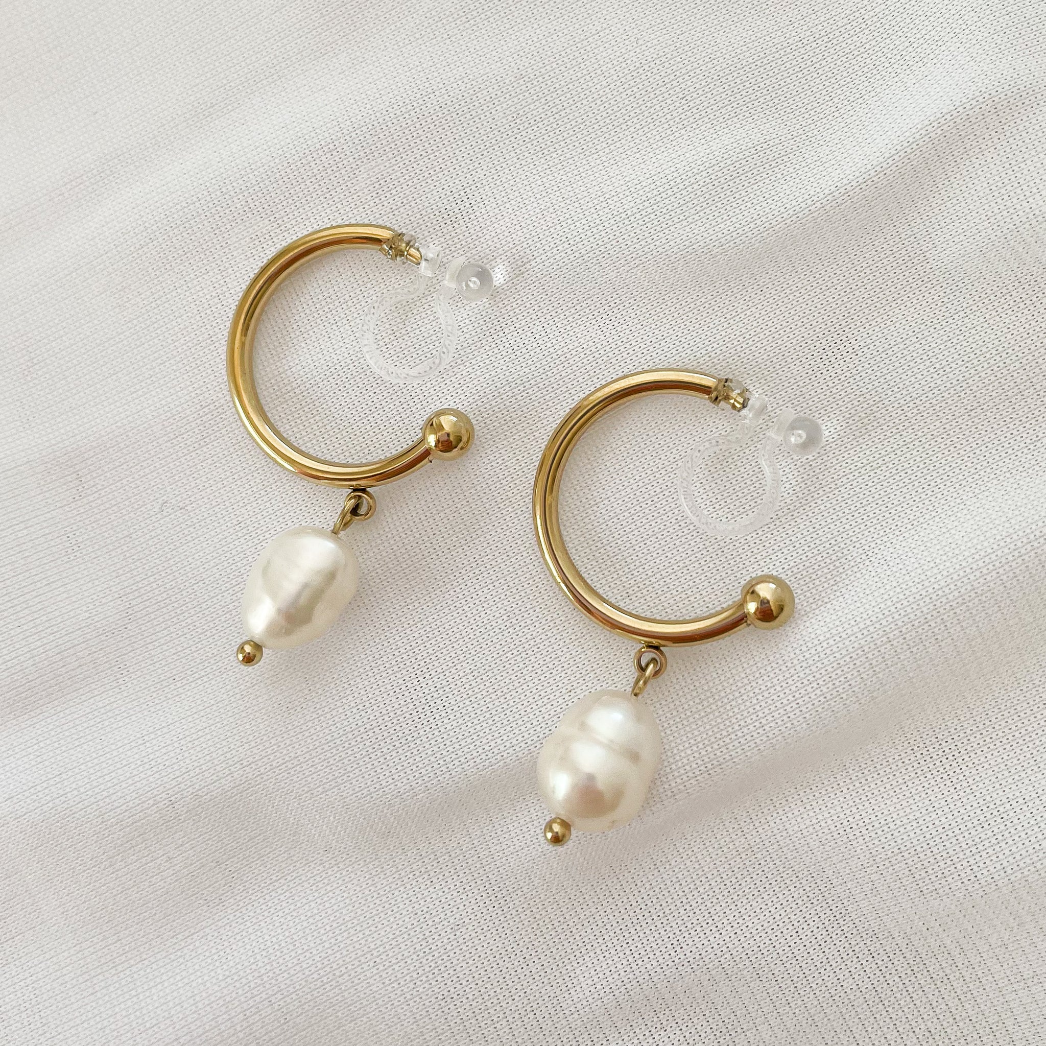 Pearl - Clip-On Earrings – TAVA