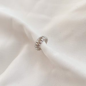 Kristie - Silver Ear Cuff