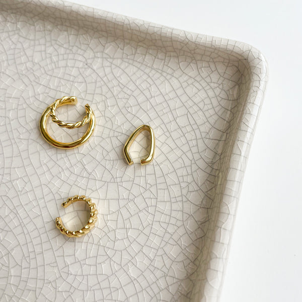 Olive - Gold Ear Cuff