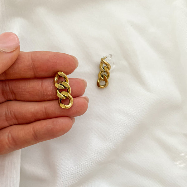 Luna - Gold Pierced