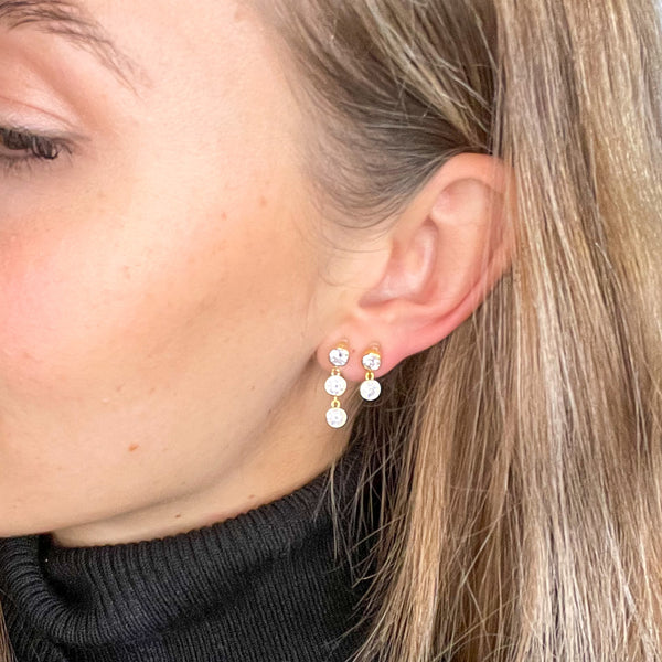 Beth: Gold Pierced